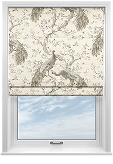 Laura Ashley Belvedere, Soft Truffle - Roman Blind